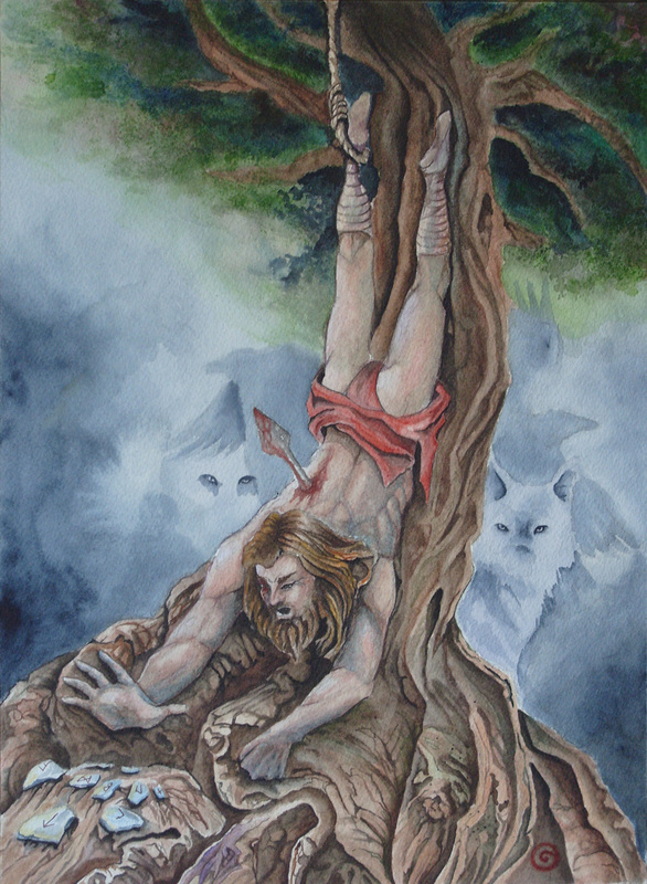 The Hanged Man and Norse mythology: Interesting parallel or possible origin