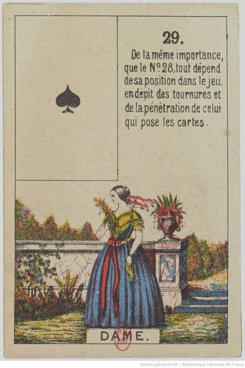 29. Die Dame : Ehefrau, Geliebte, Mutter, Frau, Spiegel, Weiblicher Aspekt